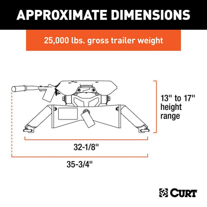 A25 Curt 5th Wheel (Ford Trucks)